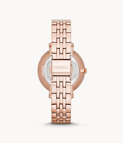 Thumbnail: FOSSIL | Jacqueline Rose-Tone Stainless Steel Watch