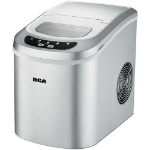RCA Compact Counter Top Ice Maker - Silver (RIC102SILVER)