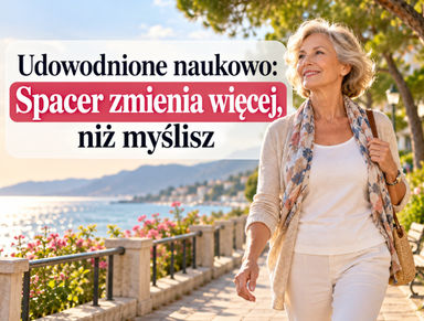 Udowodnione naukowo: Spacer zmienia więcej, niż myślisz