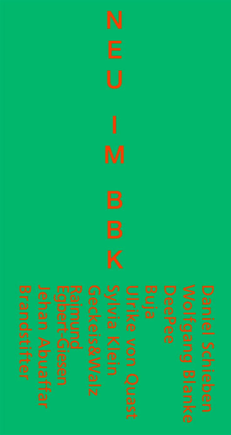 Einladungskarte Neu im BBK 2016