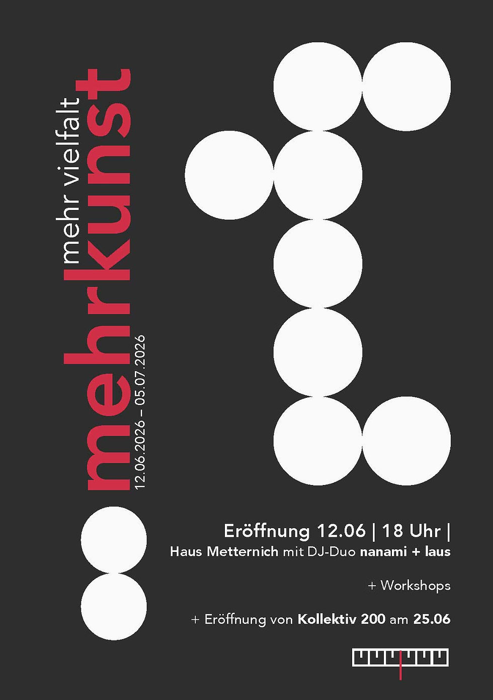 Flyer mehr vielfalt mehrkunst Seite 1