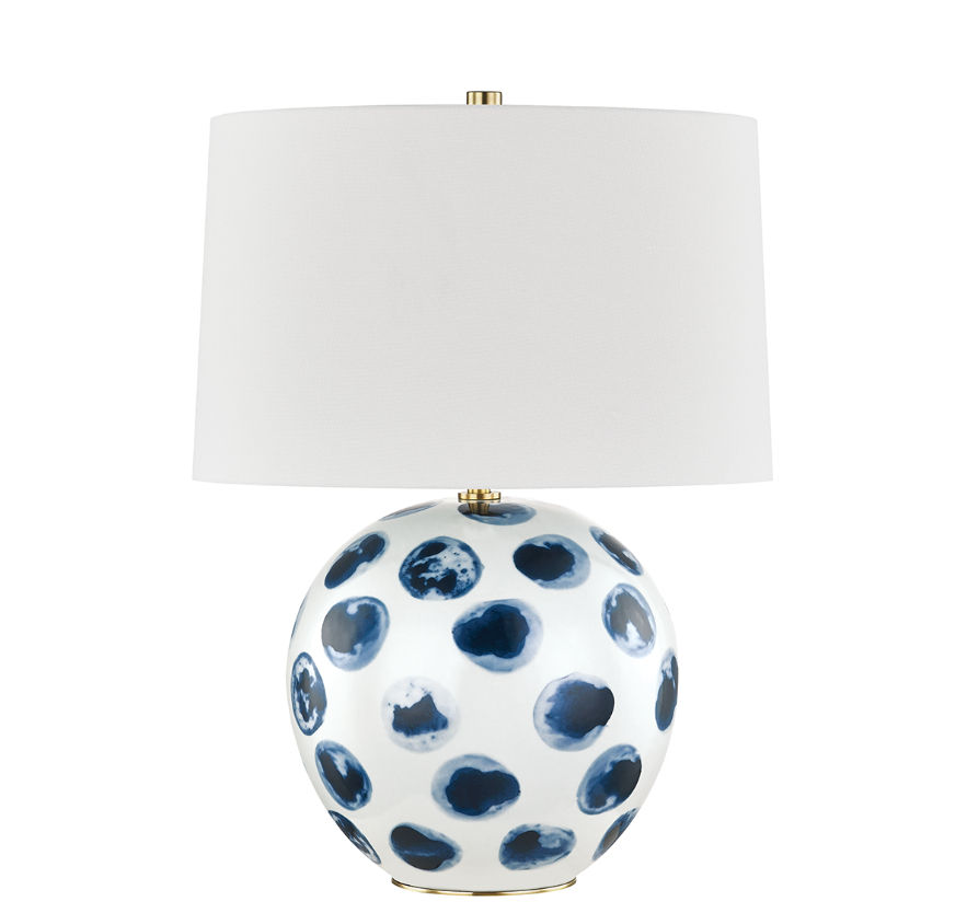 Blue Point Table Lamp