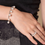 Thumbnail: Pearl Dot x White Gold Bracelet