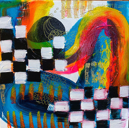 Abstract contemporary art Ania Telfer