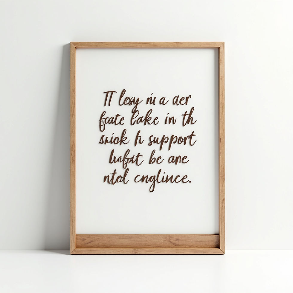Inspirational Quote Board