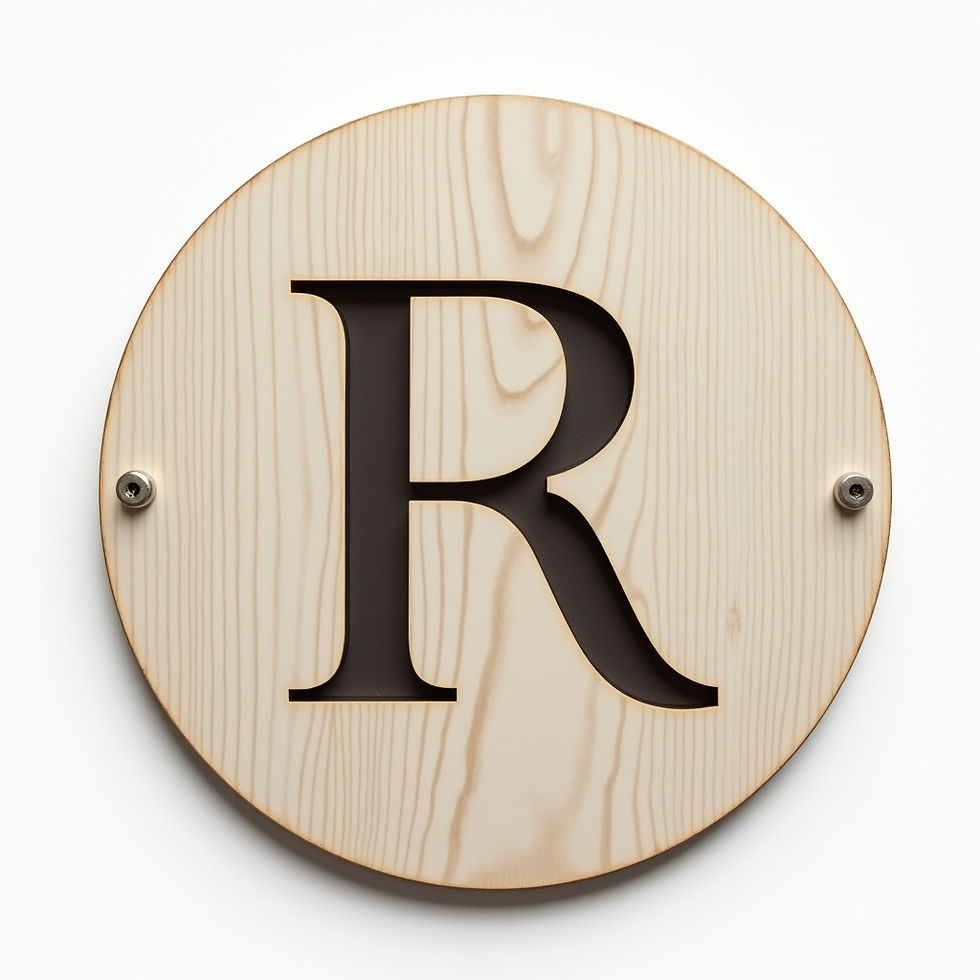 Modern Custom Monogram