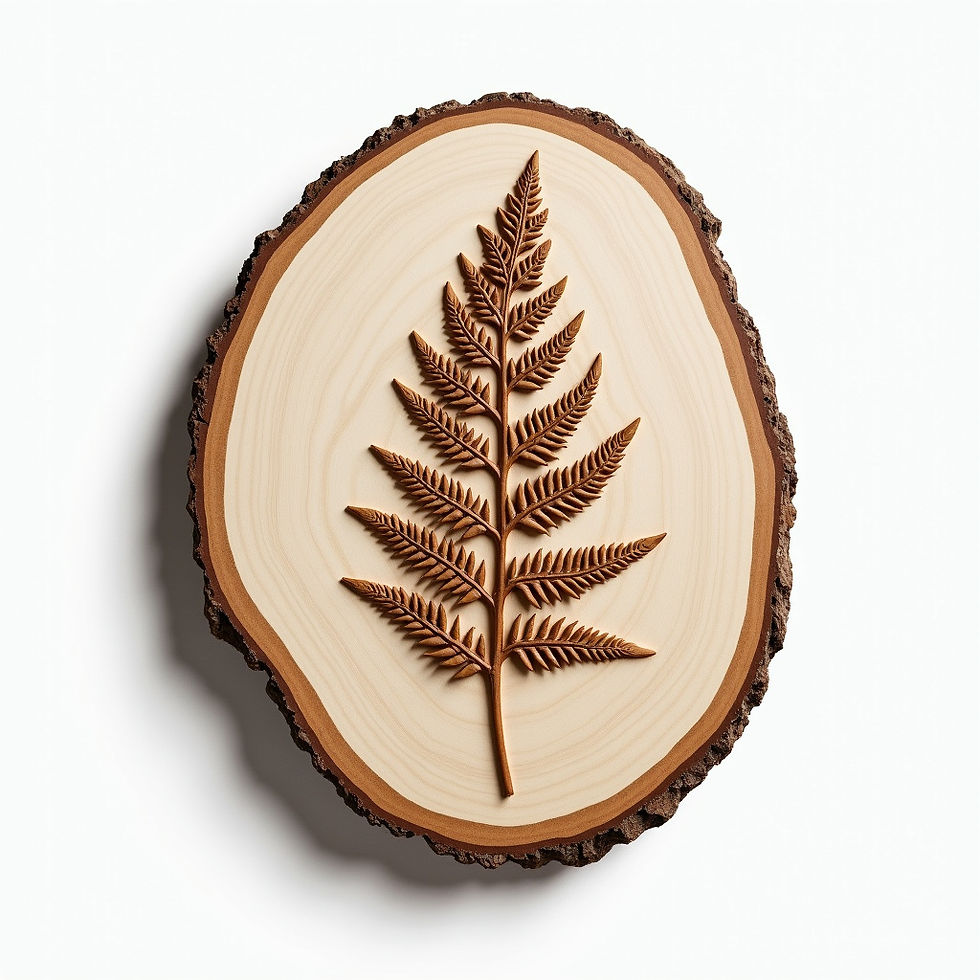 Botanical Carving Keepsake