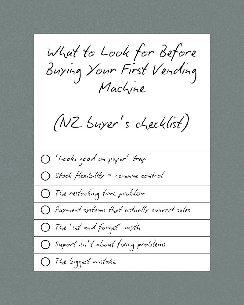 What to Look for Before Buying Your First Vending Machine (NZ Buyer’s ...