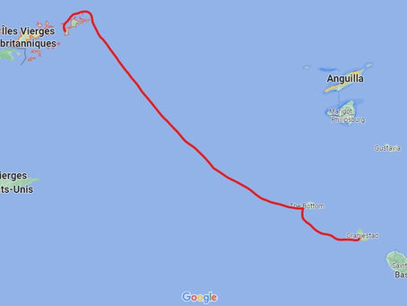 16 au 22 mai: BVI-Saba-St Eustache