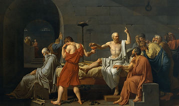 La mort de Socrate