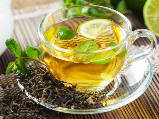 La frescura del té verde