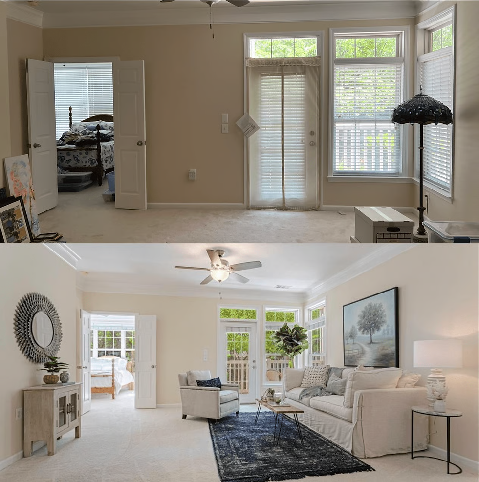 Before & After: How Staging Boosts Your Home’s Selling Price