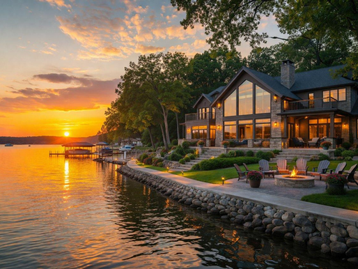 How Lakefront Property Values Compare to Inland Homes