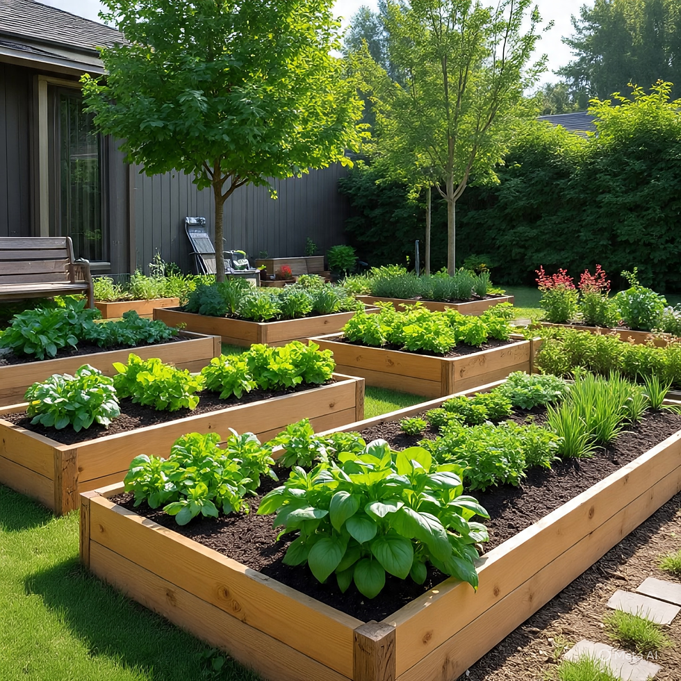 The Appeal of Homes With Garden-to-Table Backyard Beds
