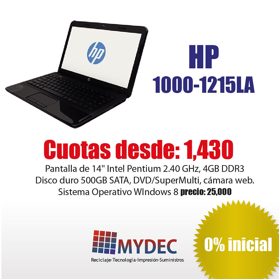 Laptop HP 1000-1215LA