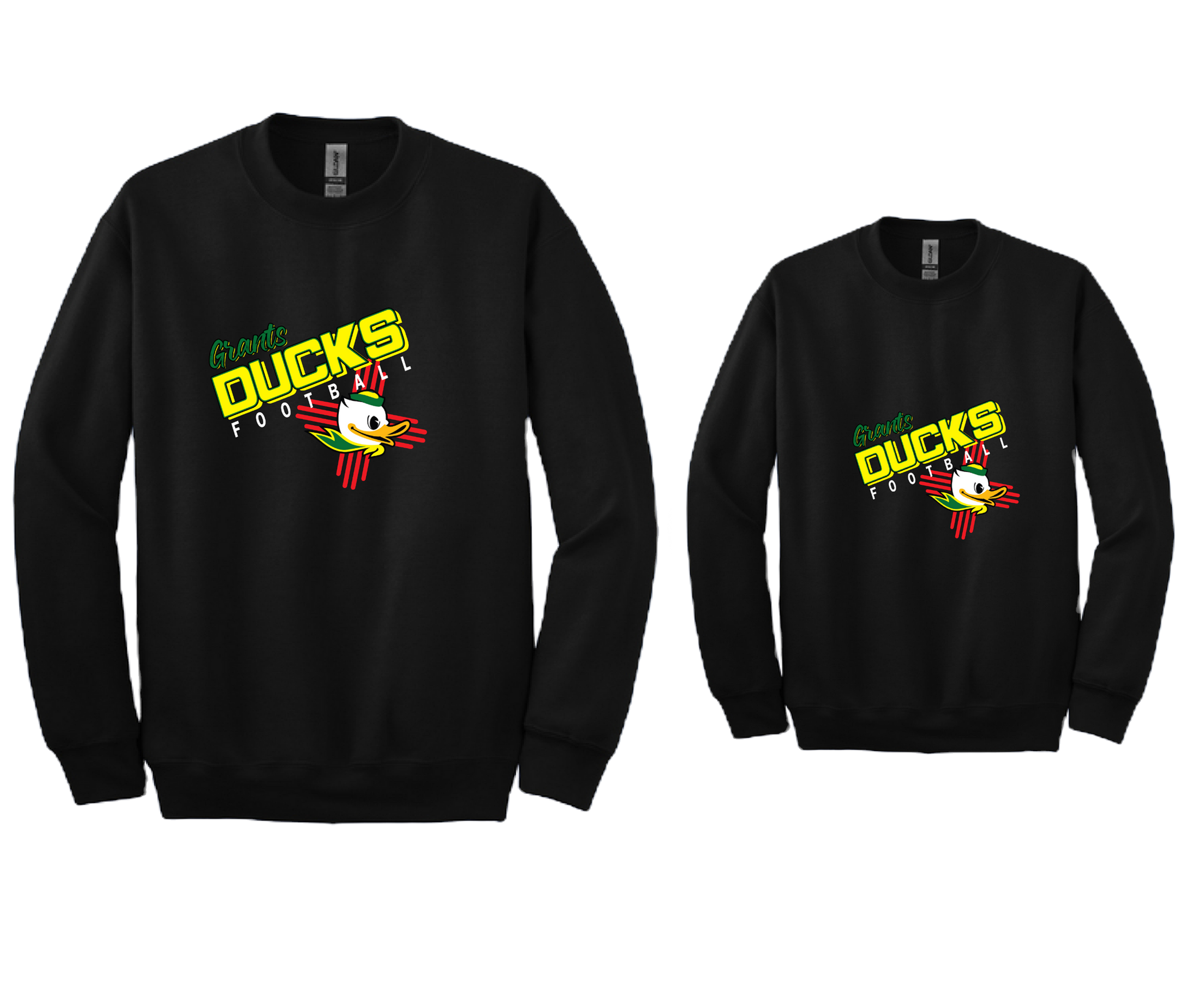 Grants Ducks Football Crewneck Sweatshirt
