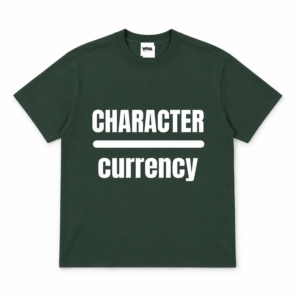 Thumbnail: CHARCTER Over Currency T-Shirt