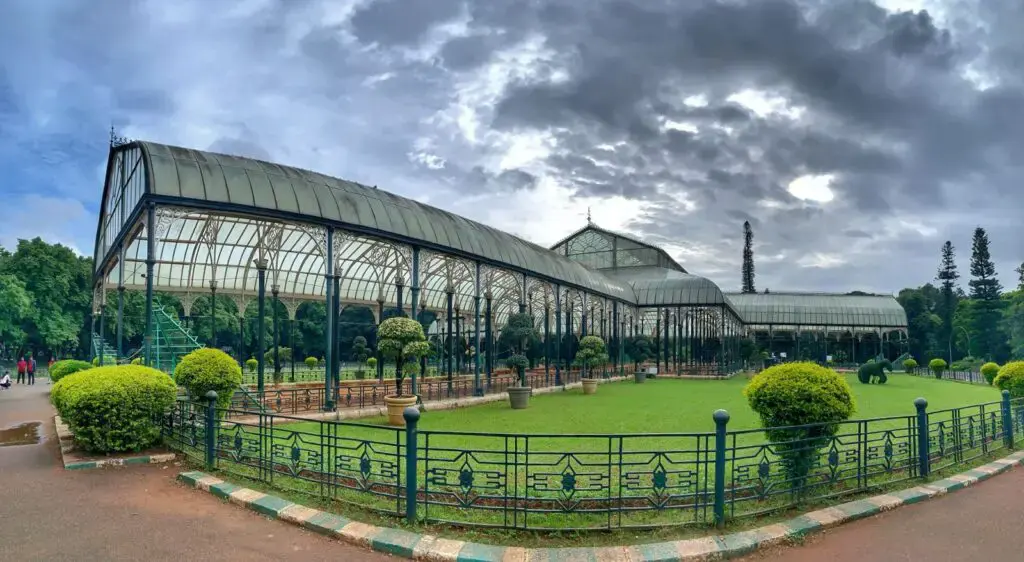 Lalbagh Botanical Garden in Bangalore is a historic 240-acre garden