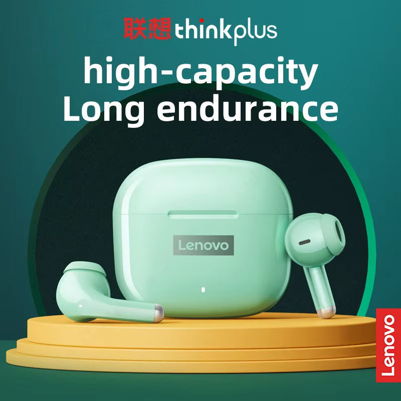 Thumbnail: Lenovo LP40 Pro Headphones Wireless Bluetooth 5.4 TWS Hifi Stereo Earphones Gami