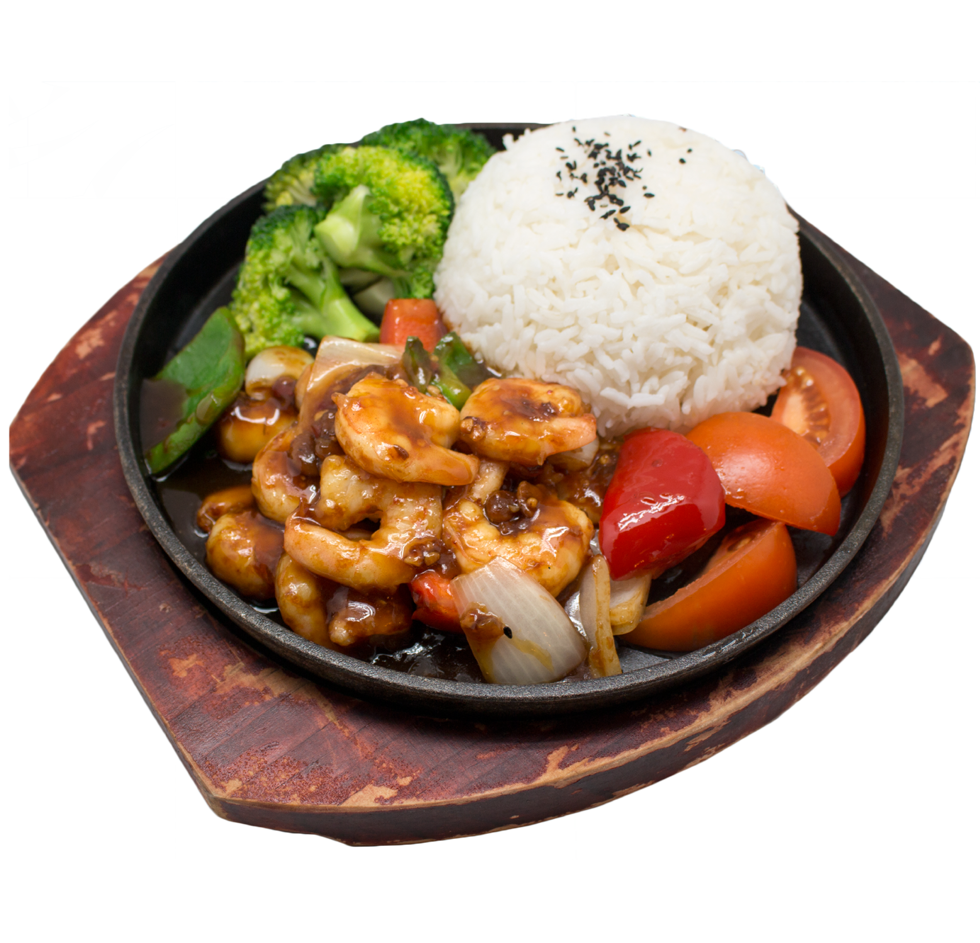 Arranged Food and Objects