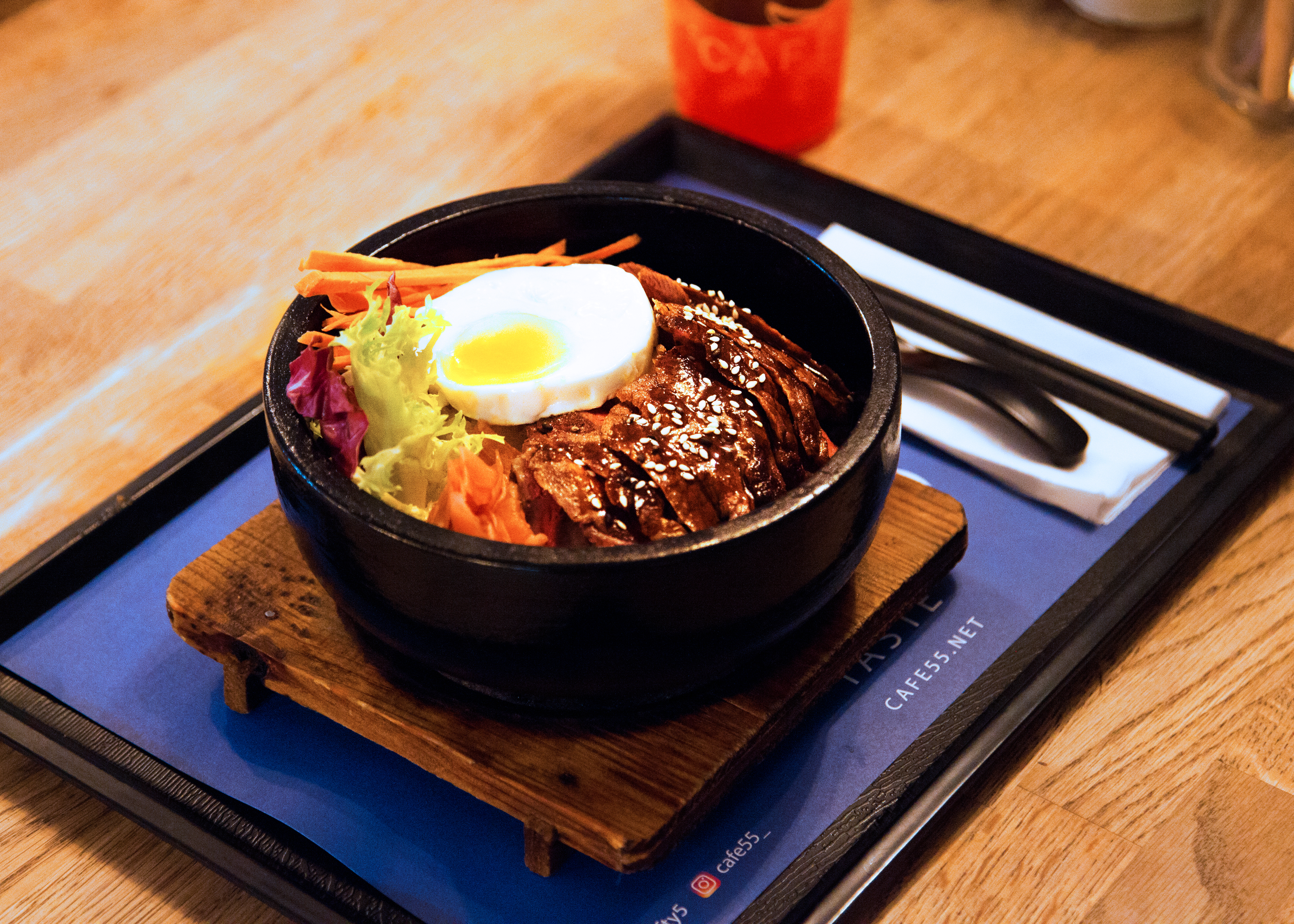 Arranged Food and Objects