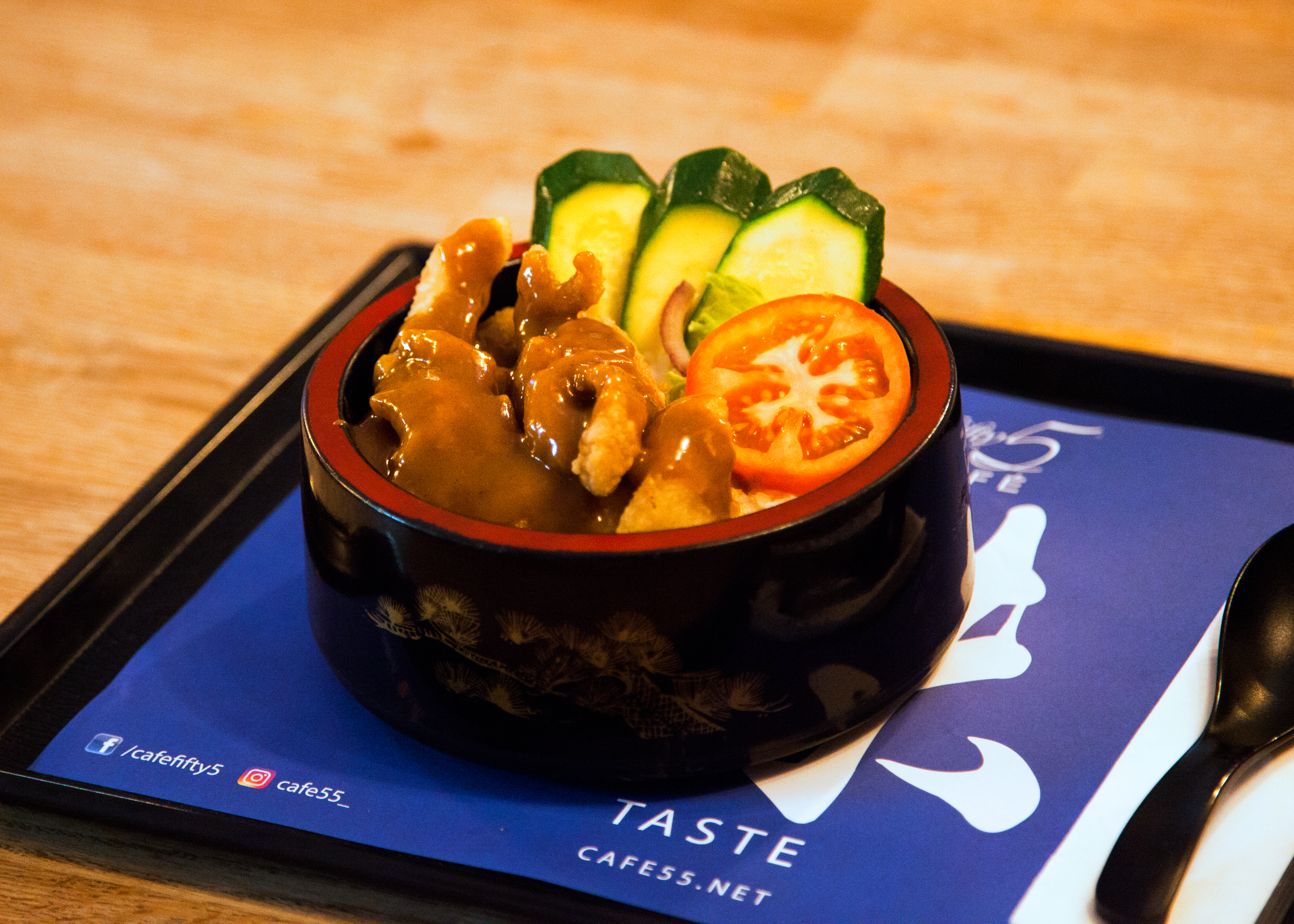 Arranged Food and Objects