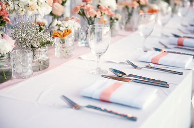 Conjunto tabla de la boda