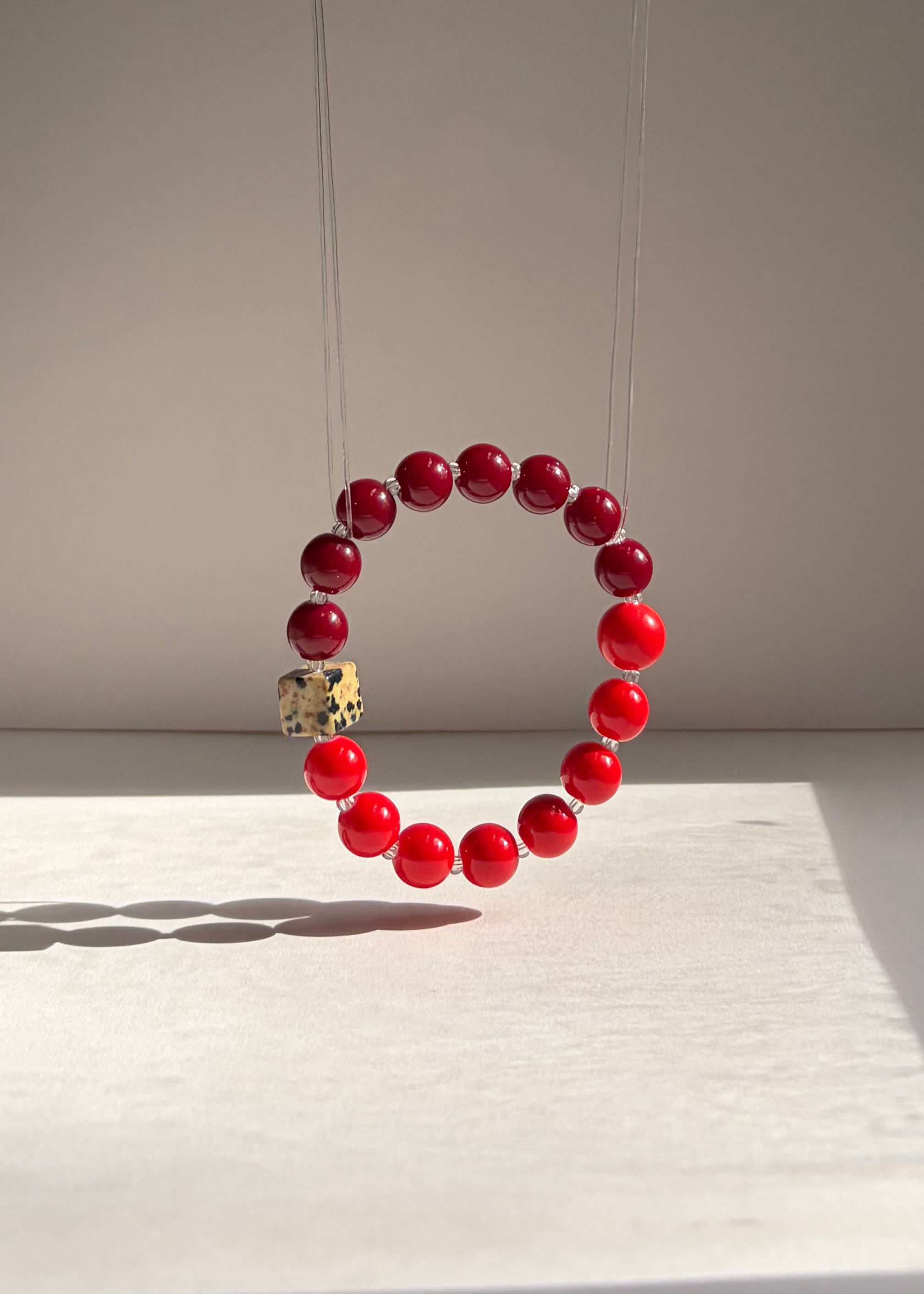 THE GEM BRACELET IN MORELLO