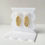 Thumbnail: VINTAGE BEAD 'THE PATTERNS' EARRINGS IN WHITE ZEBRA