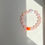 Thumbnail: THE SHELLS BRACELET IN MILK PINK & ORANGE POP