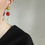 Thumbnail: CANDY DROP EARRINGS IN CHARTREUSE & CHERRY