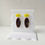 Thumbnail: VINTAGE BEAD 'THE PATTERNS' EARRINGS IN ACID YELLOW & MONO MARBLE