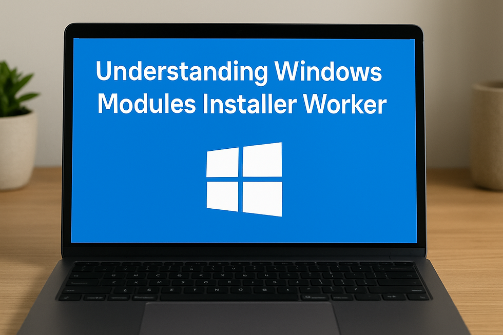 Understanding Windows Modules Installer Worker