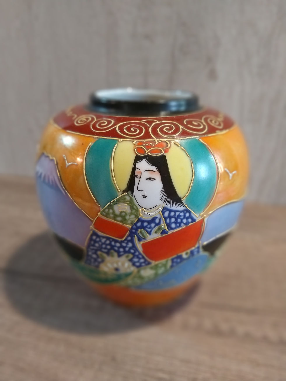 Miniatura: Jarrón japonés - Consultar Precio