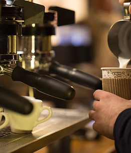 Barista Making Coffee To Go