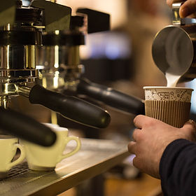 Barista Making Coffee 