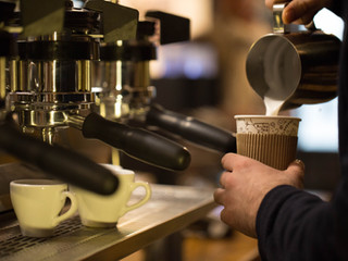 Barista Making Coffee To Go