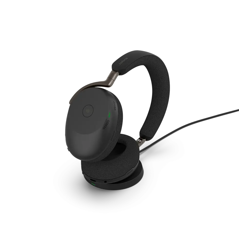 Thumbnail: Jabra Evolve3 85 UC USB-C with Wireless Charging Pad