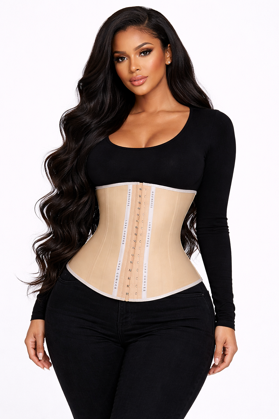 Thumbnail: Luxx Curves Nude Waist Trainer
