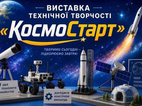 Виставка технічної творчості «КосмоСтарт»