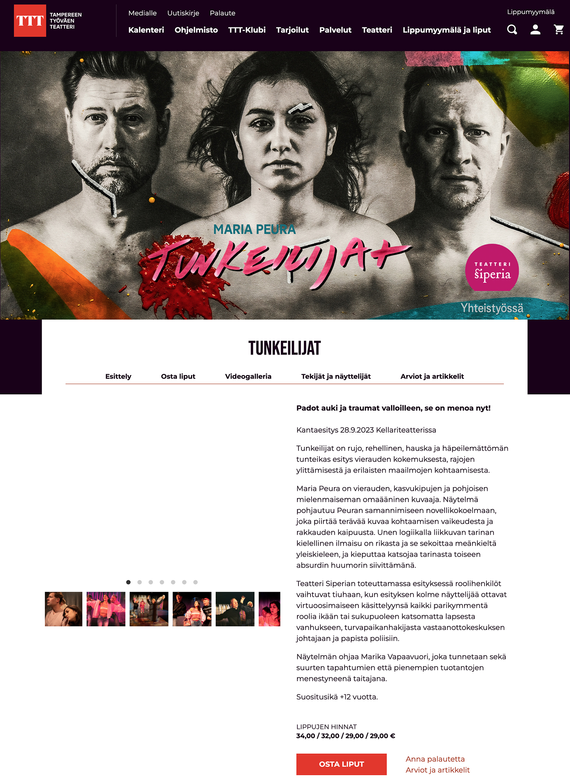 TTT Syksy 2023 / Tunkeilijat