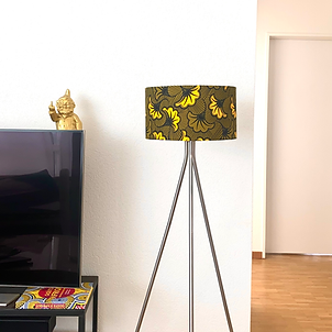 Lampe intérieur affibah upcycling nain livre wax salon décoration wax