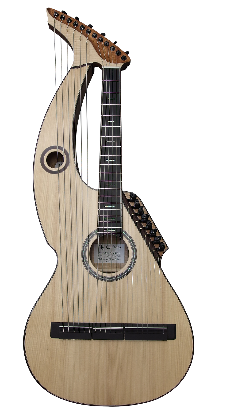 Thumbnail: Modèle guitare-harpe "Elliott Sullivan 1986