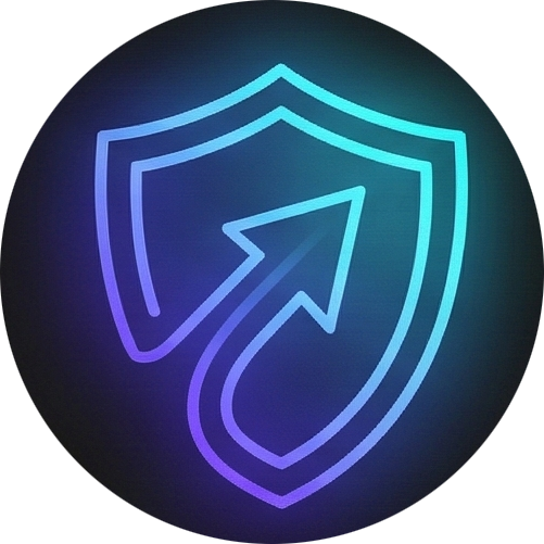 Three Sixty Plus brand protection icon - professional agency trust symbol