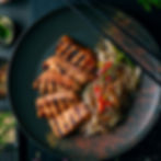 Свинско на грил със сос Хойсин