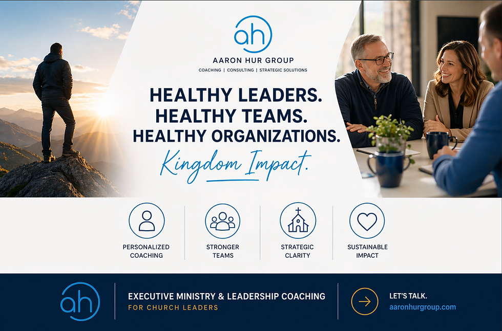 Leadership Coaching for Church Leaders