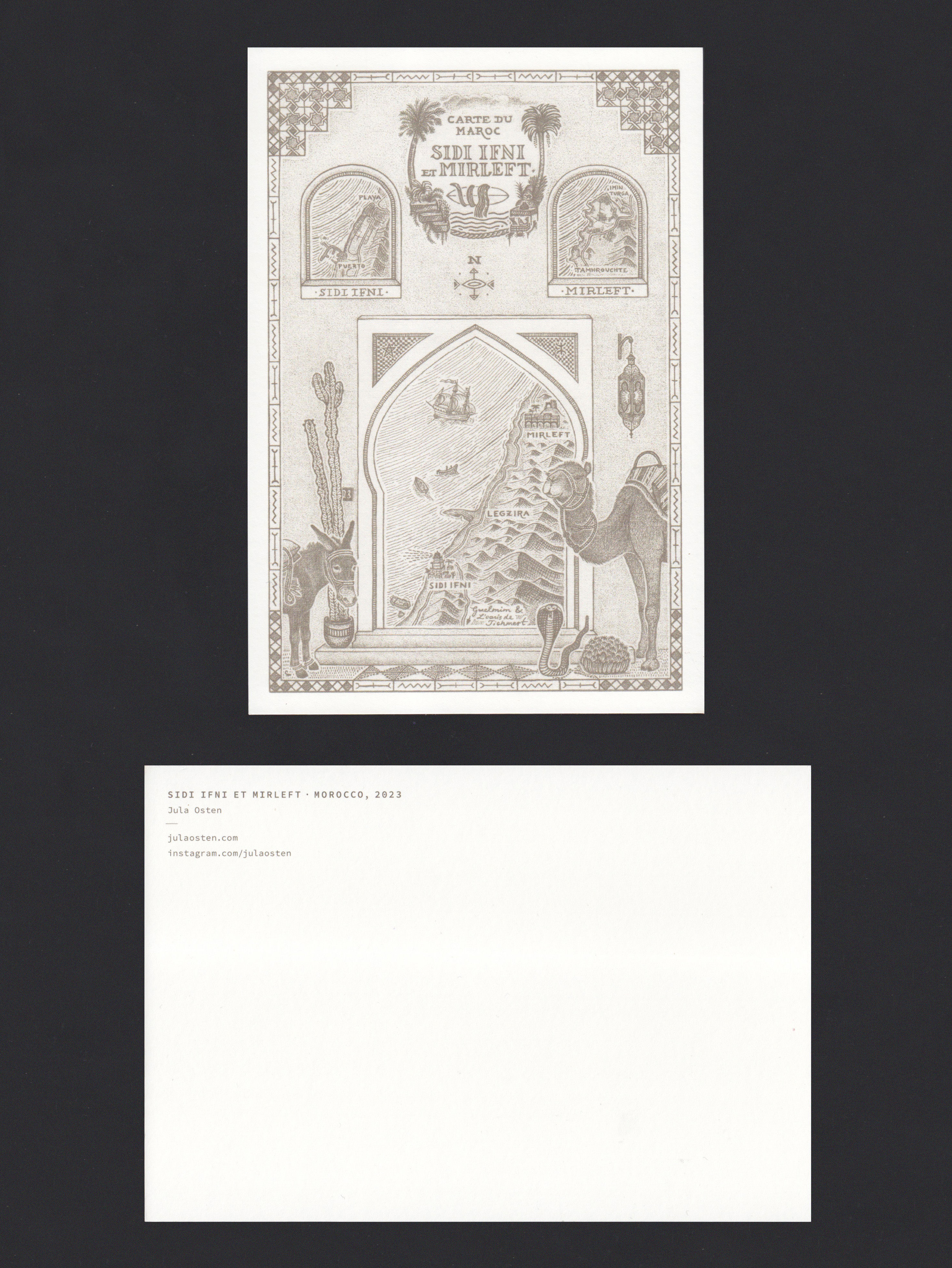POSTCARD Sidi Ifni & Mirleft – Morocco