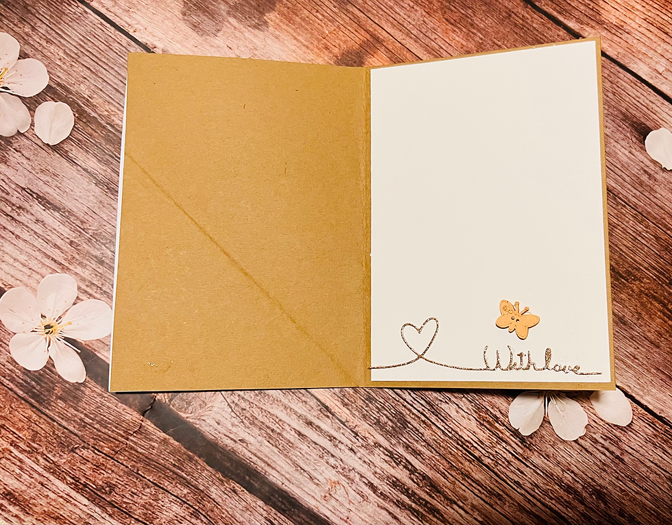 Thumbnail: My heart belongs to grandpa Button Easel Card