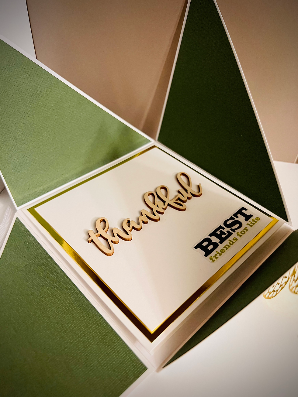 Thumbnail:  Best Friends for life Message in a Box Card