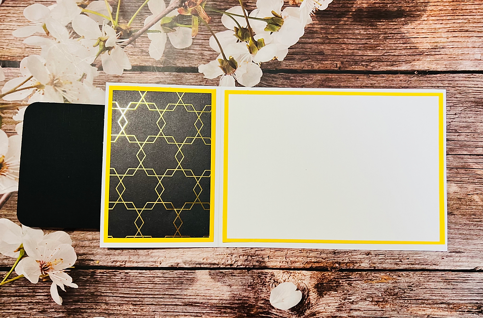 Thumbnail: Thinking of you, Bee Flip back Card
